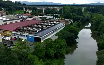 Instalación fotovoltaica en Amorebieta