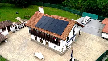 Instalación placas solares en Berango